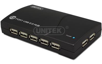 Unitek Y-2132 aktywny hub USB 2.0 13-portowy