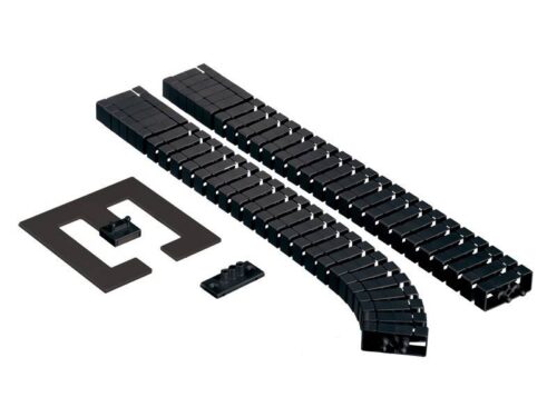 Wąż kablowy "Kabelschlange" Flex II-Set (do prowadz.kabli w pionie) czarny (930.022)