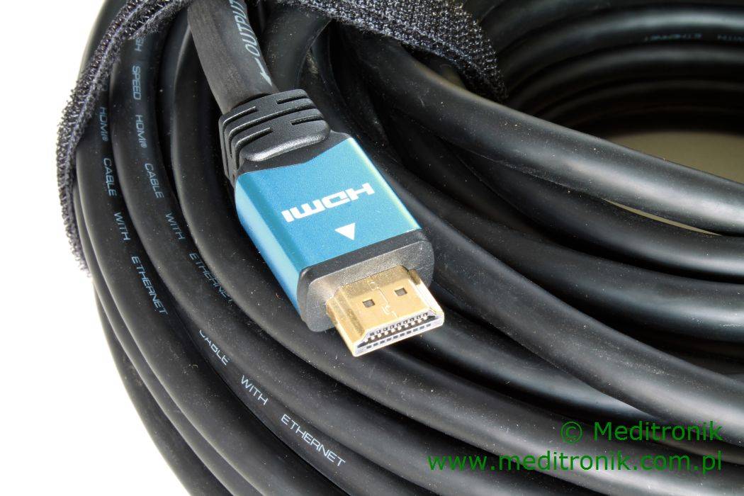 Kabel HDMI HDLink v1.4 wzmacniacz sygnału na USB długość 40m