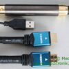Kabel HDMI HDLink v1.4 wzmacniacz sygnału na USB długość 45m