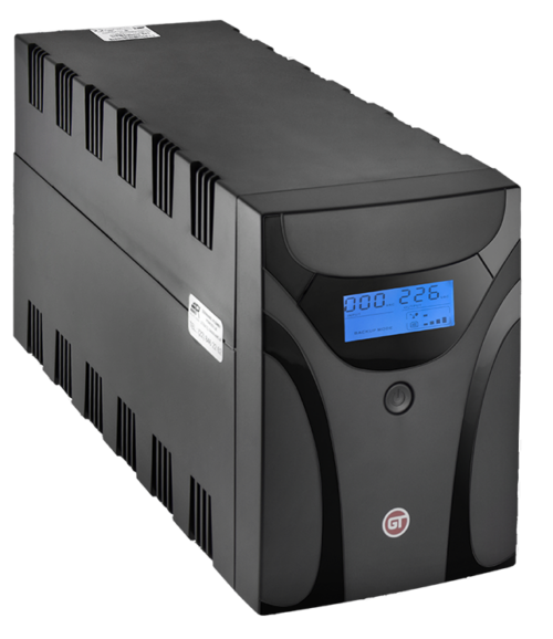 UPS GT POWERbox 1200RTUSB 1200VA/720W 3x IEC C13 1x schuko USB