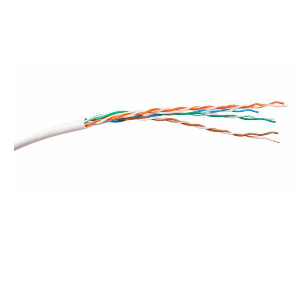 Kabel sieciowy DOMNET U/UTP kat. 5e PVC 4x2x24AWG, skrętka dł.305m CPR: ECA