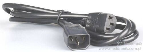 Przedłużacz kabla zasilającego złącza C13 / C14 długość 2m