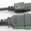 Przedłużacz kabla zasilającego złącza C13 / C20 długość 2m