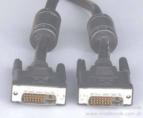 Kabel DVI-Digital Dual Link wtyk na wtyk długość 1,8 metra