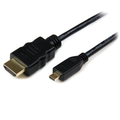 Kabel HDMI długość 1m wtyk HDMI na WTYK micro HDMI