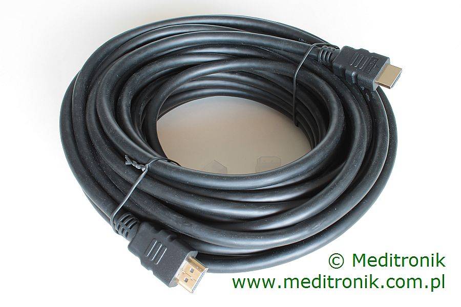 Kabel HDMI HDLink v1.4 pozłacane końcówki, długość 15m