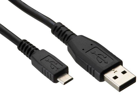 Kabel USB 2.0 wtyk A na wtyk micro B długość 1,8m