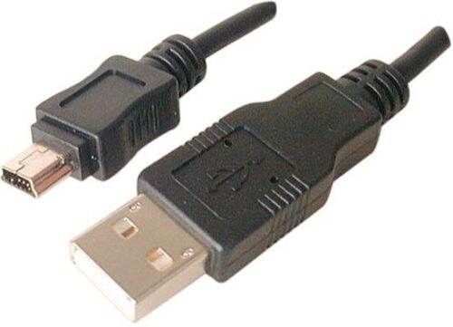 Kabel USB 2.0 długośc 1,8 metra wtyk A na wtyk mini B