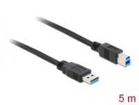 Kabel USB A-B, 3.0, wtyk/wtyk, długość 5m.