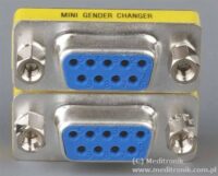 Adapter gniazdo DSUB9 na gniazdo DSUB9 Gender Changer