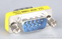 Adapter RS232 wtyk DSUB9 na wtyk DSUB9 Gender Changer Adapter RS232 wtyk DSUB9 na wtyk DSUB9 Gender Changer