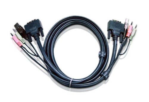 Przewód KVM USB DVI-D Dual Link- ATEN 2L-7D05UD