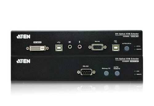 Przedłużacz optyczny KVM DVI- ATEN CE680