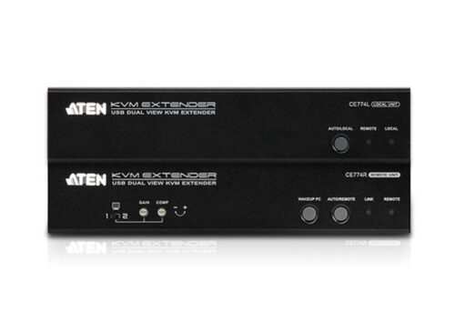 Przedłużacz KVM USB Dual View- ATEN CE774