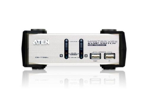 2-portowy przełącznik PS/2-USB VGA/Audio KVMP™- ATEN CS1732A