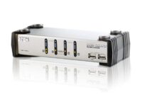 4-portowy przełącznik PS/2-USB VGA/Audio KVMP™- ATEN CS1734A 4-portowy przełącznik PS/2-USB VGA/Audio KVMP™- ATEN CS1734A