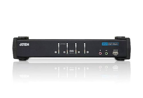 4-portowy przełącznik USB DVI/Audio KVMP™- ATEN CS1764A