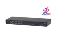 1-lokalny/zdalny dostęp 16-portowy przełącznik Cat 5 KVM over IP z portem połączenia łańcuchowego- ATEN KH1516Ai 1-lokalny/zdalny dostęp 16-portowy przełącznik Cat 5 KVM over IP z portem połączenia łańcuchowego- ATEN KH1516Ai