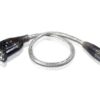 Kabel USB A-C, 3.1, wtyk/wtyk, 1.8m, czarny, wstecznie kompatybilne z USB 3.0, 2.0, 1.1