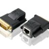 Przedłużacz Mini Cat 5 DVI (1080p @ 15m/1080i @ 20m)- ATEN VE066