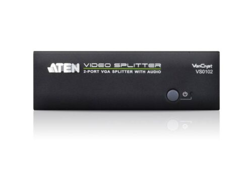 2-portowy rozgałęźnik VGA z obsługą audio- ATEN VS0102