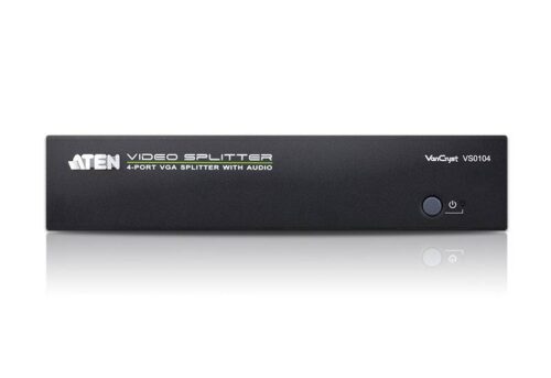 4-portowy rozgałęźnik VGA z obsługą audio- ATEN VS0104