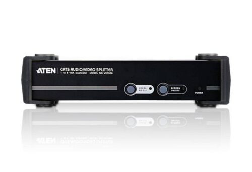 8-portowy rozgałęźnik sygnału audio-wideo na przewód Cat 5- ATEN VS1508