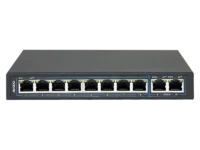 Niezarządzalny przełącznik (switch) 10xrj45 - 8 portów rj45 poe+ 1gb/s + 2 porty rj45Uplink 1gb/s (budżet mocy 96w) AVIZIO