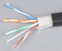 Kabel UTP kat.6+ 4pary klejone drut 23AWG,2 osłony PVC, 305m