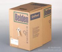 Kabel miedziany Belden U/UTP kat.5e drut LSOH skrętka 305m szary
