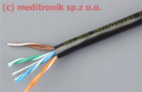 Kabel miedziany Belden U/UTP kat.5e drut PVC skrętka 305m czarny