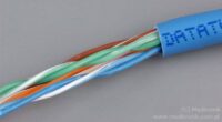 Skrętka UTP linka 4 pary 24 AWG, PVC dł.305m, niebieska