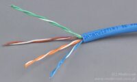 Skrętka UTP linka 4 pary 24 AWG, PVC dł.305m, niebieska