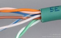 Skrętka UTP linka 4 pary 24 AWG, PVC dł.305m, zielona