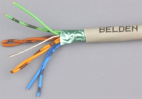 Kabel F/UTP linka kat.5e, 4 pary, 26 AWG PVC 1000m