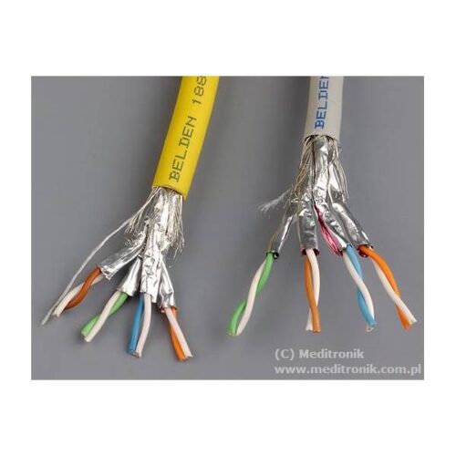 Kabel instalacyjny cat.7, SFTP, 4x2x23AWG, LSZH, 1000m CPR Dca