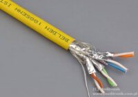 Kabel instalacyjny cat.7, SFTP, 4x2x23AWG, LSZH, 100m CPR Dca