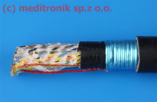 Kabel miedziany, 25 par FTP kat.5 zewnętrzny, żelowany 417m