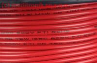 Przewód linka 18 AWG, UL 1015 600V,105C, PVC,czerwony, 30m