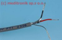 kabel ekran.1 para linka 24 AWG, chrome, PVC, 30m;