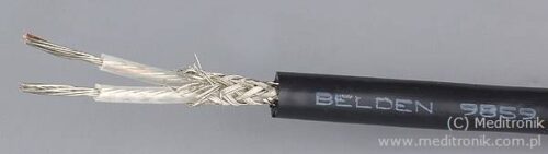 Kabel twinax RG108, 78 Ohm, linka 20 AWG, PVC, 305m