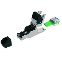 Wtyk RJ45 ekranowany kat. 6A na kabel drut 22-24AWG Belden Wtyk RJ45 ekranowany kat. 6A na kabel drut 22-24AWG Belden