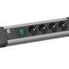 CONNECTUS listwa zasil. 4x gn.Schuko 1xwył. (330.100) CONNECTUS listwa zasil. 4x gn.Schuko 1xwył. (330.100)