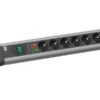 SELLY listwa zasil. 6x gn.Schuko cz. kabel 1,5m (381.141S) SELLY listwa zasil. 6x gn.Schuko cz. kabel 1,5m (381.141S)