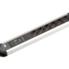 STEP ALU listwa zasil. 2x gn. Schuko 1x wolne miejsce GST18 (906.000) STEP ALU listwa zasil. 2x gn. Schuko 1x wolne miejsce GST18 (906.000)