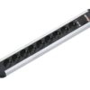 STEP ALU listwa zasil. 2x gn. Schuko 2x wolne miejsce GST18 (906.001) STEP ALU listwa zasil. 2x gn. Schuko 2x wolne miejsce GST18 (906.001)
