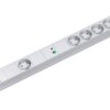 IT listwa zasil. PDU Basic 1HE master/slave 19" 1+4x gn.Schuko 2m jasnosz./srebr. (333.407) IT listwa zasil. PDU Basic 1HE master/slave 19" 1+4x gn.Schuko 2m jasnosz./srebr. (333.407)