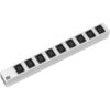 IT listwa zasil. PDU Basic 1HE 19" 9x IEC320 C13 zas. 2m jasnosz./srebrny (333.539) IT listwa zasil. PDU Basic 1HE 19" 9x IEC320 C13 zas. 2m jasnosz./srebrny (333.539)