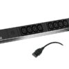 IT listwa zasil. PDU Basic 1HE 19" skrzyn.bezp. 6x wył. nadm.-prąd. C16A zasil. gn.sił.32A (800.0120) IT listwa zasil. PDU Basic 1HE 19" skrzyn.bezp. 6x wył. nadm.-prąd. C16A zasil. gn.sił.32A (800.0120)